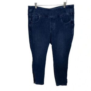 Belle‎ by Kim Gravel 16P pull on blue jean with zipper ankle